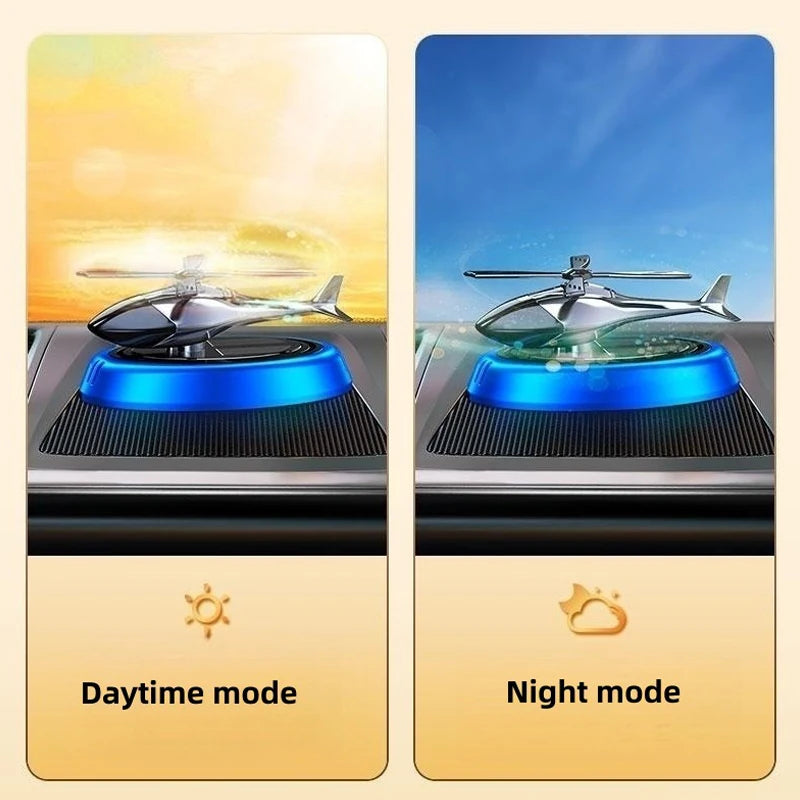 Solar Aircraft Car Decoration Ornaments Car Interior Accessories Desktop Ornament Gift For Woman, Man, Car Enthusiast ALPENZO