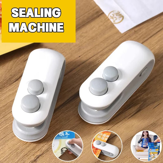 Heat Sealer For Snacks Portable Sealer Mini Heat Bag Sealing Machine Food Packaging Heat Sealer Household Moisture-Proof Tool - ALPENZO