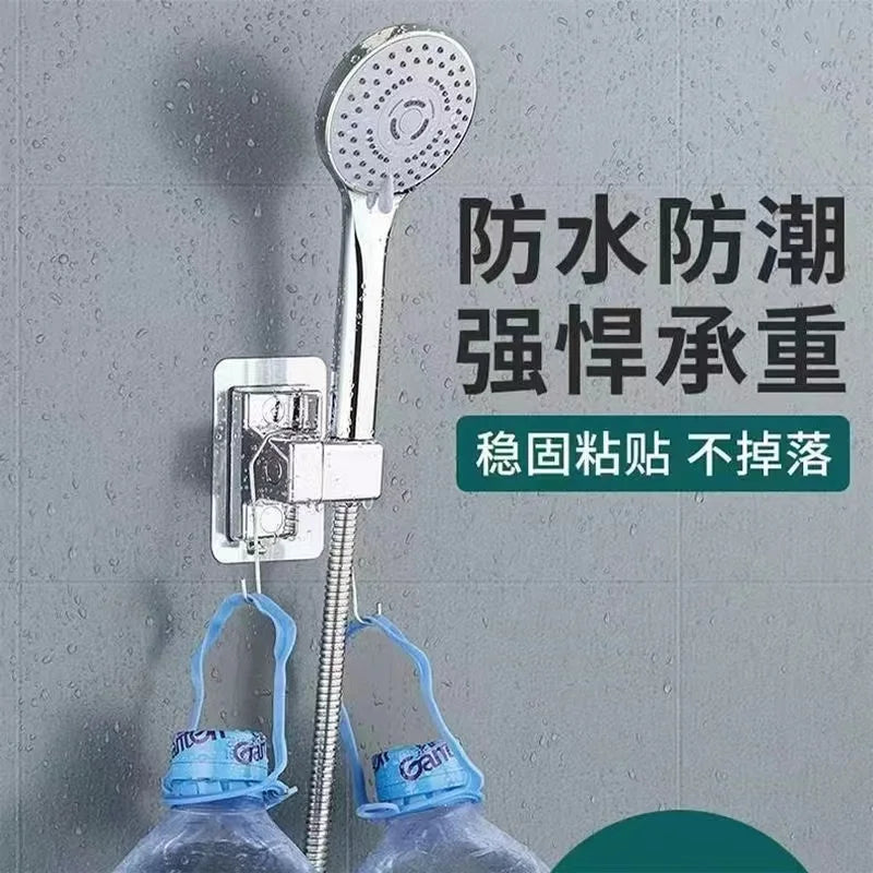 Soporte por Soffione Doccia, accesorio de apoyo por Doccia a Parete Regolabile Soffione Doccia Autoadesivo Staffa Portatile - ALPENZO
