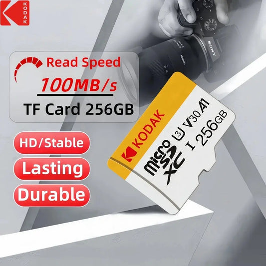 Kodak SD Card High Speed 64GB 128GB 256GB Class 10 SD Card 512GB High Capacity SDXC V30 4K HD Camera Memory Card Wholesale - ALPENZO