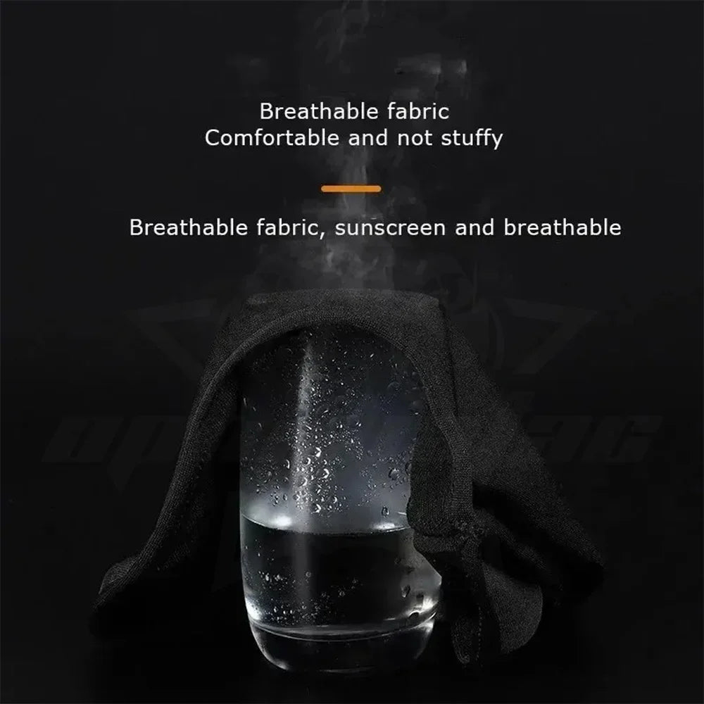 OPHIDIAN Cycling Hood Windproof Sports Headband Motorcycle Hood Sunscreen Mask Bicycle Racing Cycling Helmet Inner Cap