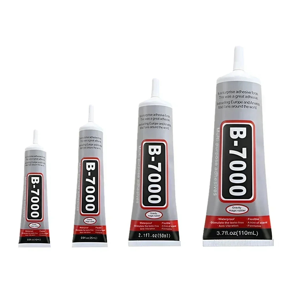 1 pc 15/50/110ml B-7000 Glue T-8000 Adhesive Epoxy Resin Repair Cell Phone Touch Screen Liquid Glue Jewelry Craft Adhesive Glue ALPENZO