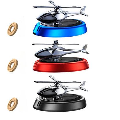 Solar Aircraft Car Decoration Ornaments Car Interior Accessories Desktop Ornament Gift For Woman, Man, Car Enthusiast ALPENZO
