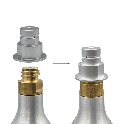 Terra DUO ART Quick Connect Adapter Soda Water Accessories Soda Machine CQC to CO2 External Adaptor Bottle Tank Cylinder