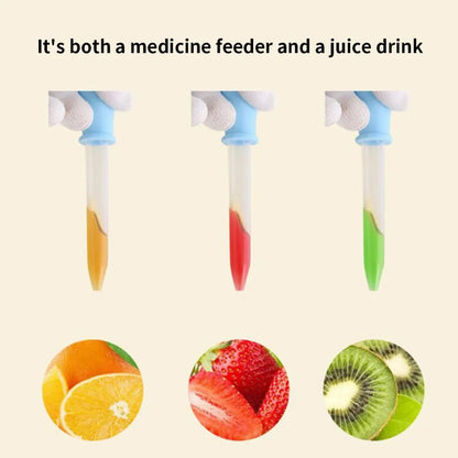 5PCS 5ml Small Silicone Plastic Pipette Dropper Feeding Medicine Liquid Eye Ear Pipette Dropper Lab Experiment Toys Gift ALPENZO