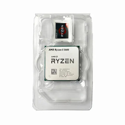 NEW AMD Ryzen 5 5600 R5 5600 3.5 GHz 6-Core 12-Thread CPU Processor 7NM L3=32M 100-000000927 Socket AM4 Graphics Chips Processor - ALPENZO