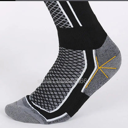 Ski Thermal Socks Men Women Winter Long Warm Compression Socks Ski Hiking Snowboarding Climbing Sports Socks