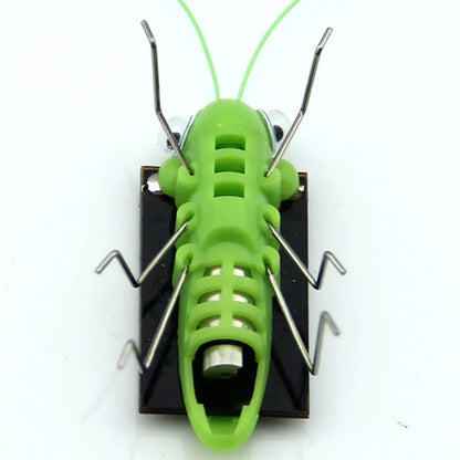 Solar Grasshopper Toy Puzzle Children Selected Gift Simulation Insect Gift Boys And Girls Science Education Funny Moving Toy Kid ALPENZO