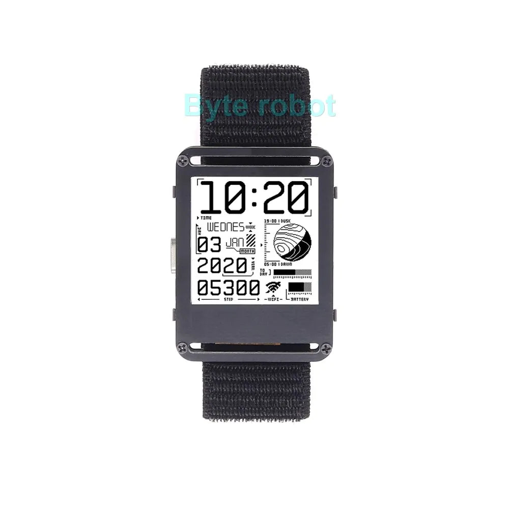 ESP32 Open Source Watchy V2.0 Gift E-ink Display Smart Watch For Arduino Robot DIY Kit Connect With Bluetooth And Wifi Robot Kit ALPENZO