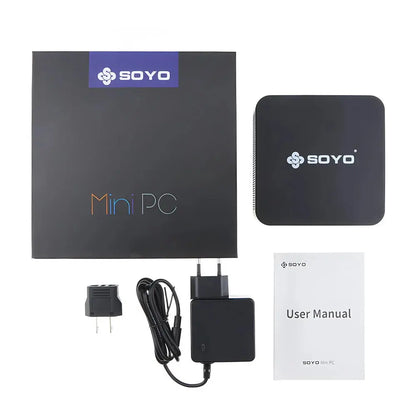 SOYO M4 PRO Mini PC Intel Twin Lake N150 Mini PC Computer PC Win11 Pro Mini PC DDR4 16GB RAM 512GB ROM WiFi6 BT5.2 Desktop - ALPENZO