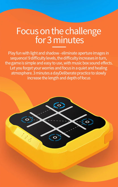 Puzzle Tic-tac-toe Board Game Parent-child Two-person Electronic Battle Console Nine Kung Checkerboard Interactive Toys