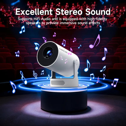Magcubic Projector HY300 PRO + 4K Android 11 Dual Wifi6  Allwinner H713 BT5.4 1080P 1280*720P Home Cinema Outdoor Projetor ALPENZO