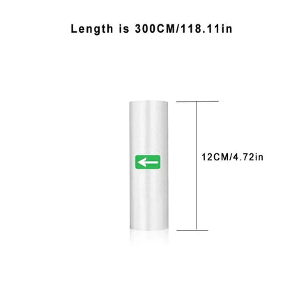 Sous Vide Roll Bags For Vacuum Packing Machine Packaging Food Storage Vacuum Bags for Vacuum Sealer length is 300CM - ALPENZO