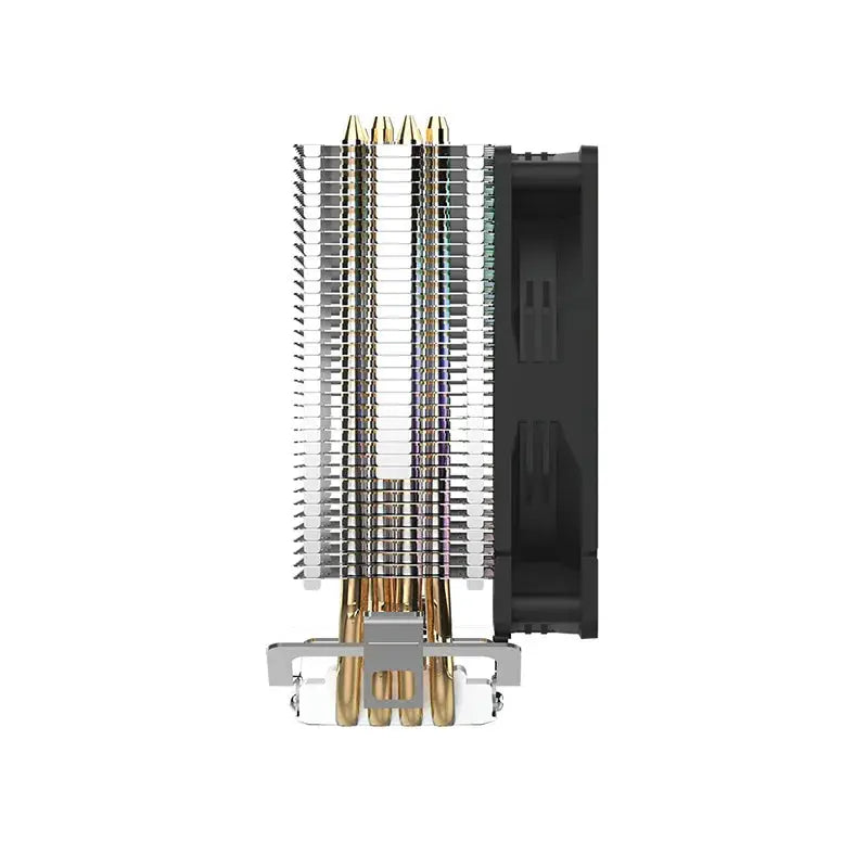 TEUCER CPU Cooler 4 Heat Pipes PC Radiator Cooling 3PIN PWM Silent Rgb Fan For Intel 1700 1150 1155 1156 1366 AM2/AM3/AM4 AMD - ALPENZO
