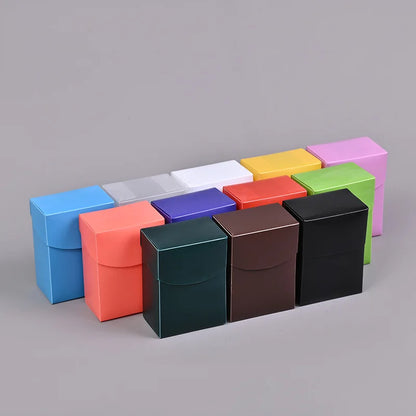 Deck Trading Cards Box for 100+ Game Baseball Card Storage Box Playing Card Carrying Case for Family Party Games Supplies