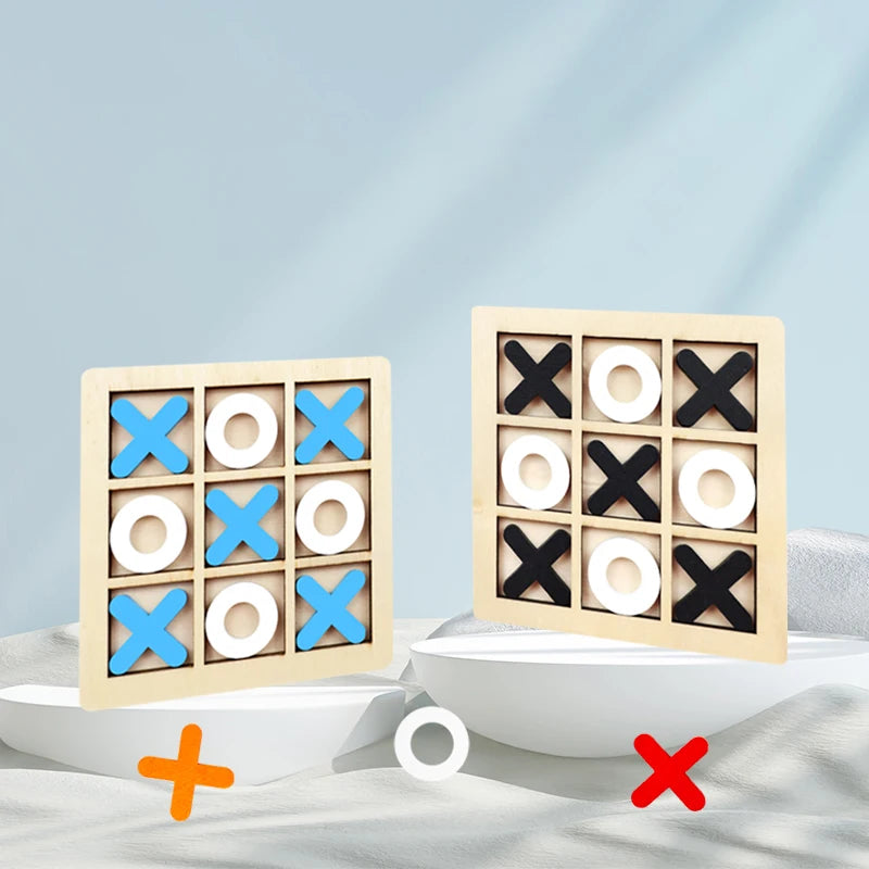 Brain Training Table Game Leisure Board Toys Interactive Chess Games Educational Montessori Wooden Puzzle For Children Gift ALPENZO