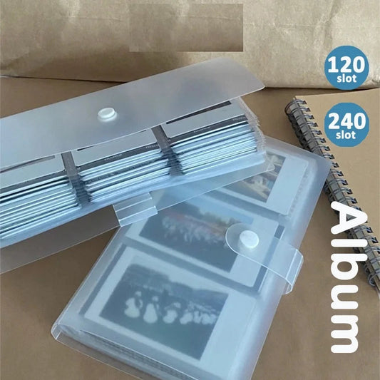 Polaroid Photo Album Contents 120/240 Slot | Polaroid Album Photo Book | Postcard Photo Storage | Card Album | COD ALPENZO