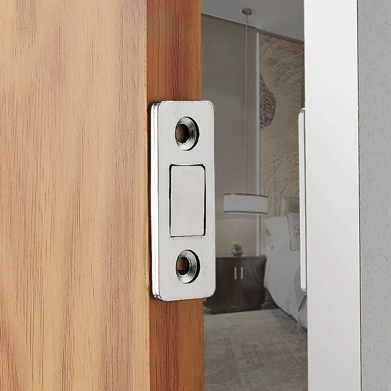 Magnetic Cabinet Catches Ultra Thin Door Strong Magnets Stopper Invisible Adhesive Drawer Magnet Lock for Kitchen Closet Closer - ALPENZO