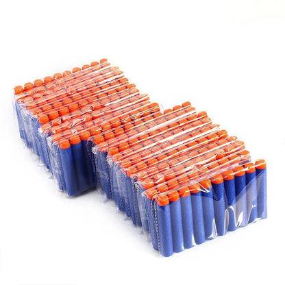 7.2cm 100pcs For Nerf Soft Bullets Darts Round Head Refill Sponge Darts Kids Children Toy Gun Bullets For NERF N-Strike Blasters ALPENZO
