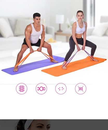 Resistance Bands Exercise Elastic Workout Ruber Loop Strength Rubber Band Gym Fitness Equipment Training Expander Unisex