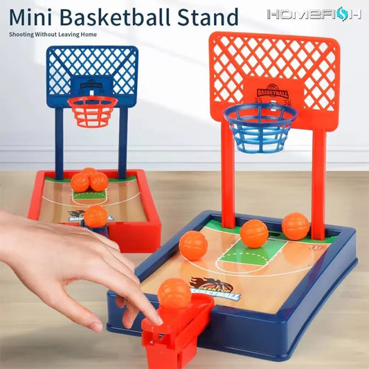 Mini basketball machine desktop portable travel or office game set, suitable for indoor or outdoor use. Fun toys Christmas gifts ALPENZO