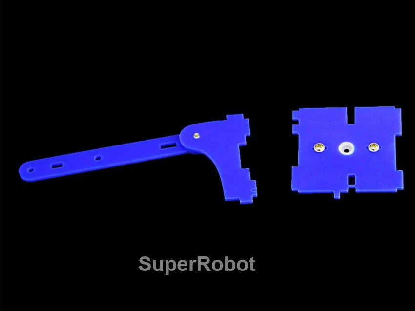SG90 MG90S 4 Dof Unassembly Acrylic Mechanical Robot Manipulator Claw Kit For Arduino Robot Arm STEAM Kit Programming Robot Arm ALPENZO