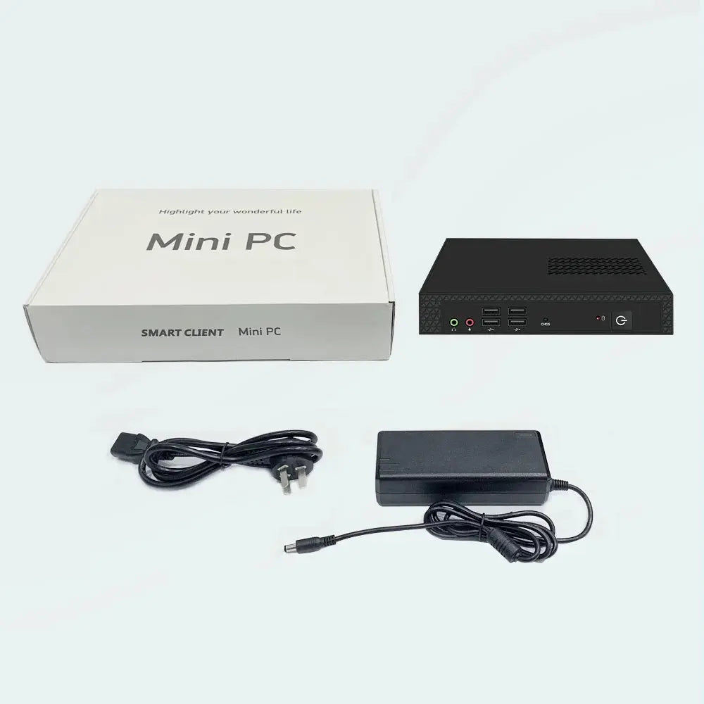 TexHoo Mini PC Computer Intel Core i7 i5 Processador ITX Windows 10 Pro Thin Client Industry COM SSD Bluetooth WIFI Brand New - ALPENZO
