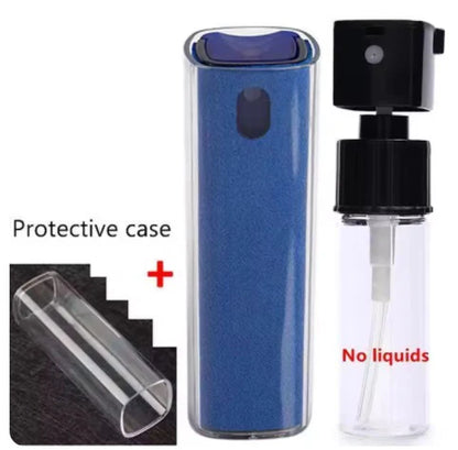 Microfiber Screen Cleaner Spray Bottle Set Mobile Phone Ipad Computer Microfiber Cloth Wipe Iphone Cleaning Glasses Wipes - ALPENZO