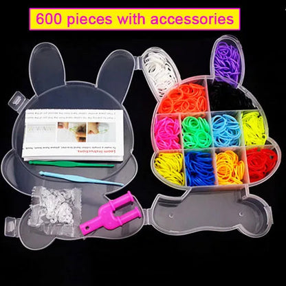 Pantone Color Western European Style Rubber Band Rainbow Knitting Machine Bracelets Loom Bands Arts & Crafts, DIY Toys ALPENZO