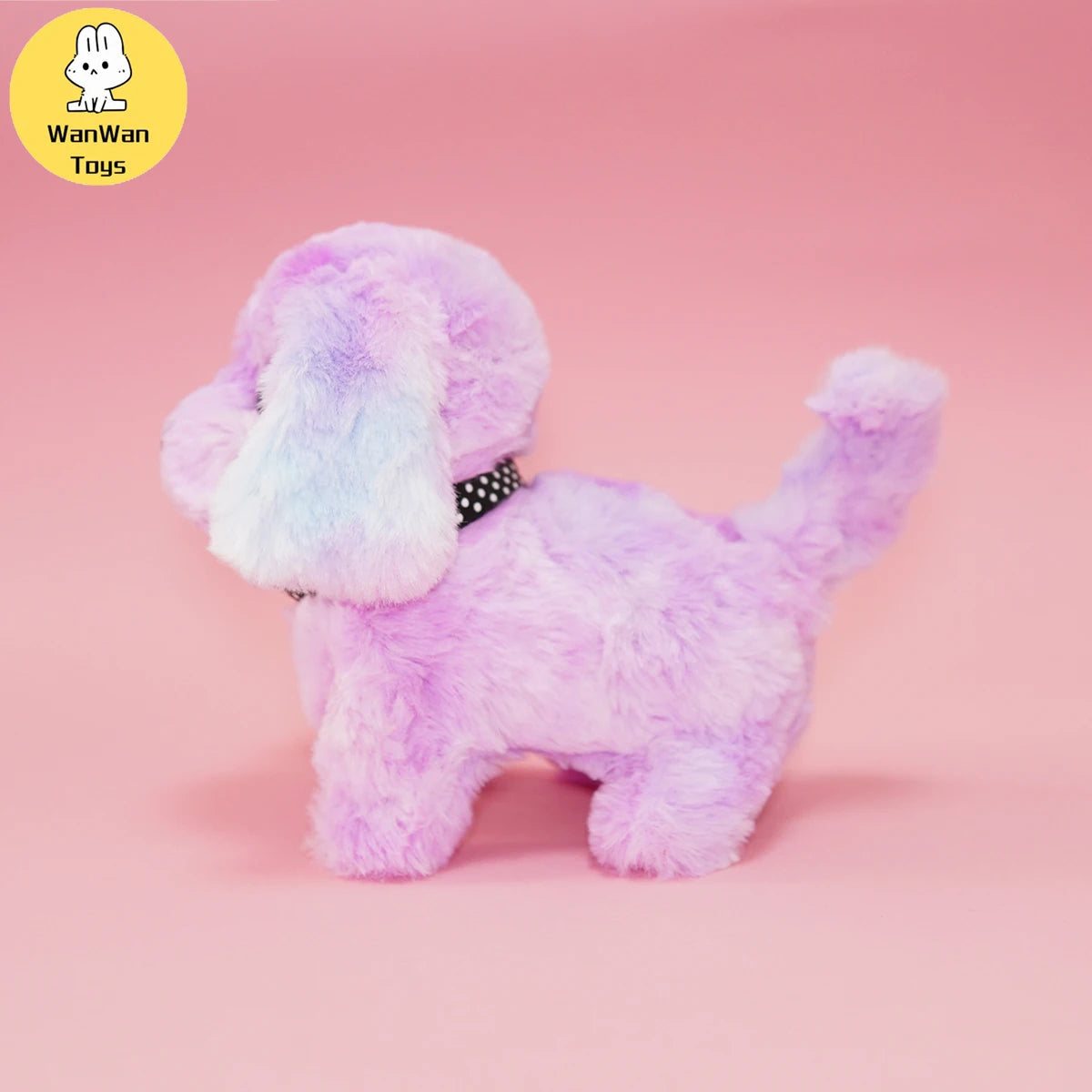 Plush Electric Puppy Simulation Pet Dog Can Walk Teddy Dog Golden Retriever Bichon Frize Dog Children Can Bark Run And Rock ALPENZO