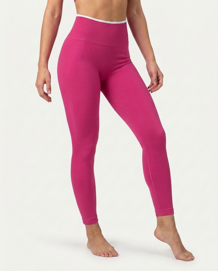 Sculpt Leggings - Fuşya - Ön 1
