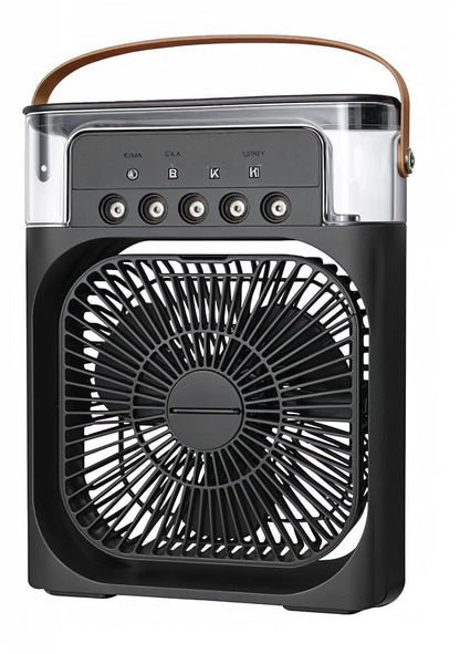 Alpenzo™ 3-in-1 Mini Air Cooler – Portable AC Fan, LED Night Light & Humidifier for Instant Cooling | Perfect for Home, Office & Travel ALPENZO